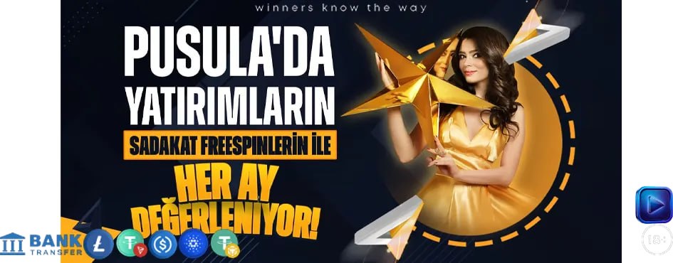 Pusulabet hoş geldin bonusu ilk yatırım promosyonu